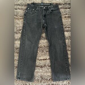 Nautica Men's Charcoal Straight Jeans